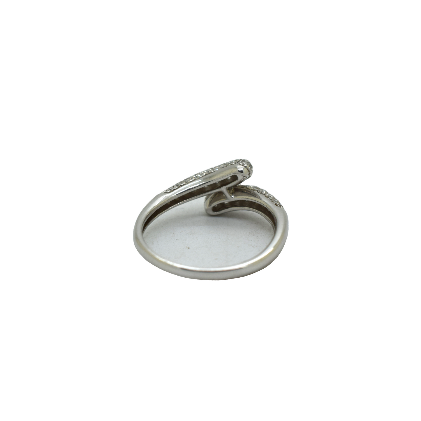 14k Gold Diamond Open Wrap Ring 1.10ct