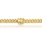 10k Semi-Solid Miami Cuban Chain 7.6mm (Box Lock)