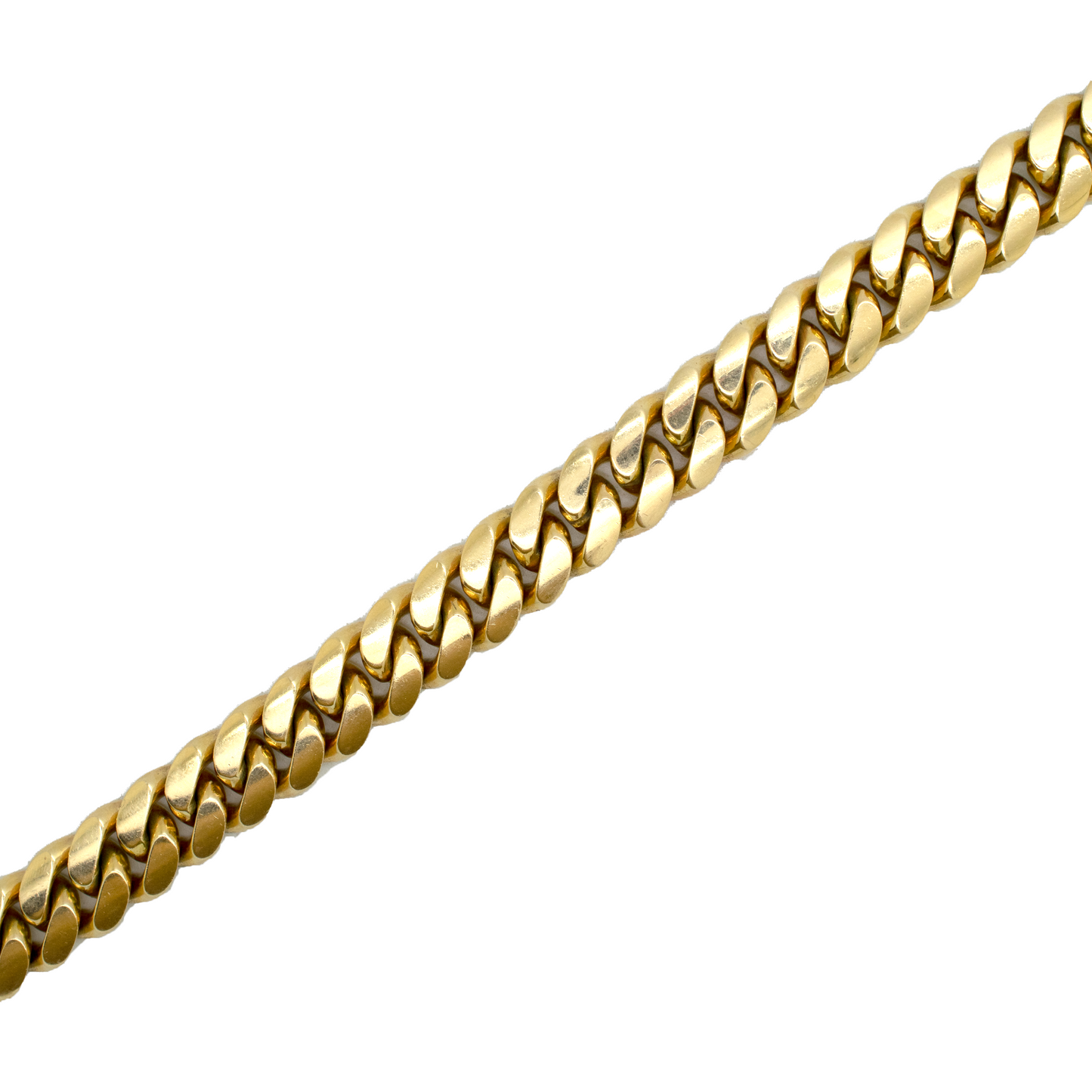 10k Solid Miami Cuban Chain 10.5mm