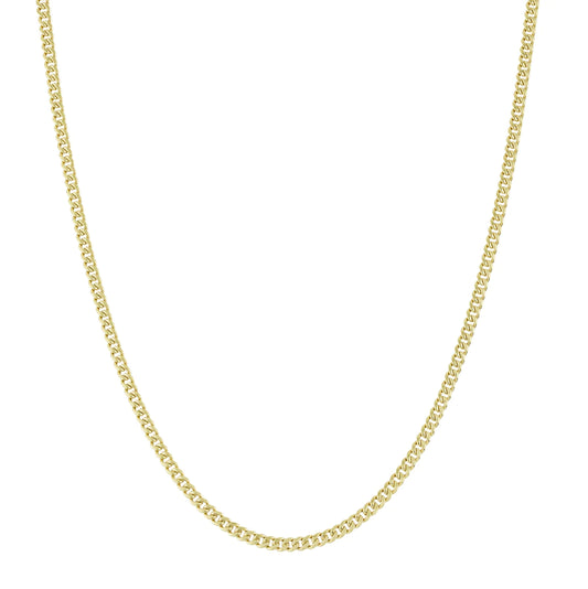 10k Solid Miami Cuban Chain 3.4mm