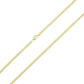 14k Semi-Solid Miami Cuban Chain 2mm