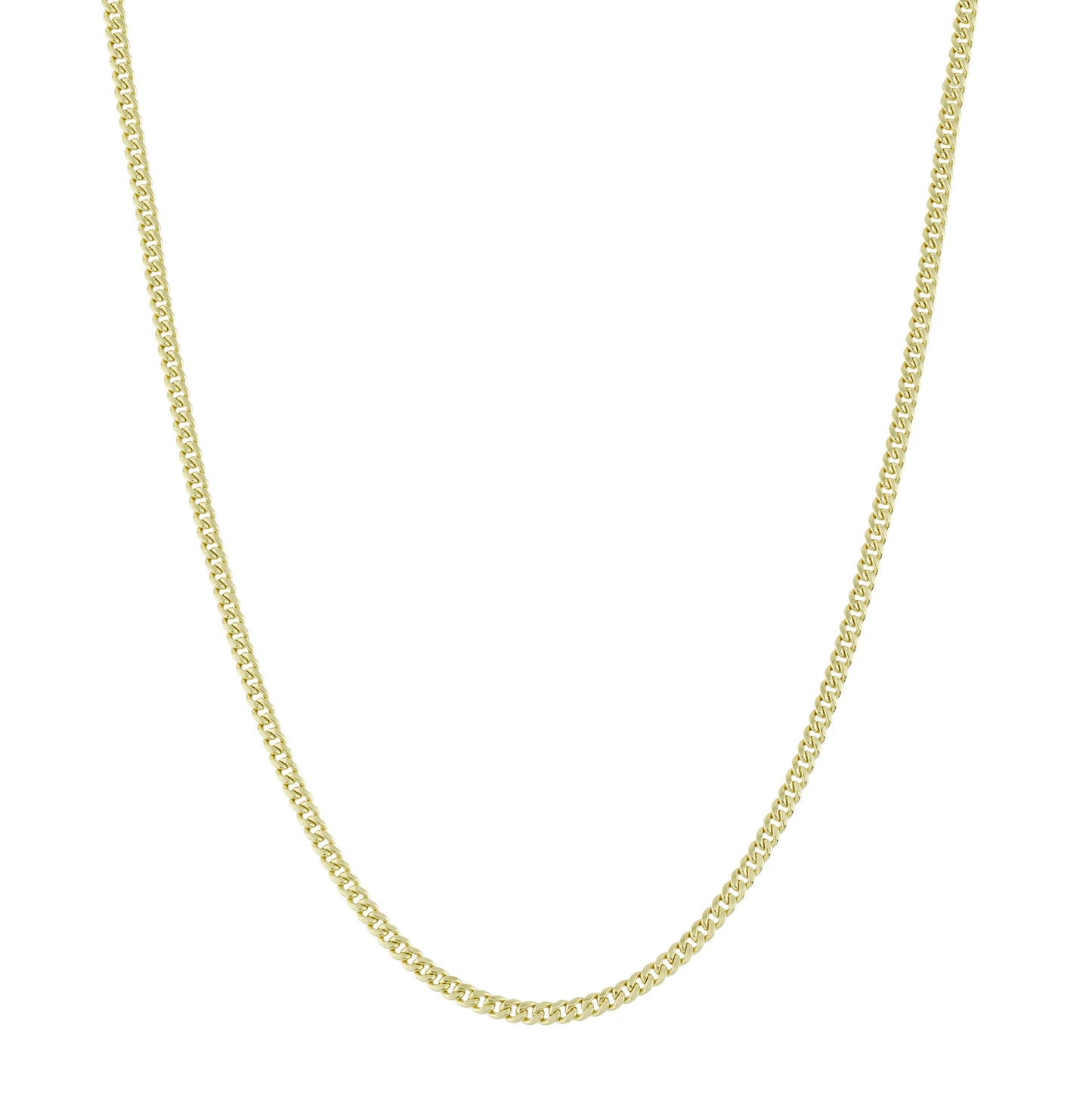14k Solid Miami Cuban Chain 2.7mm