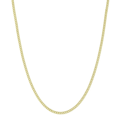 14k Solid Miami Cuban Chain 2.7mm
