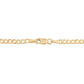 14k Solid Gold Curb Chain 3.6mm