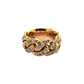 14k Gold Diamond Cuban Ring 2.1ct