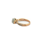 14k Gold Diamond Engagement Ring 0.82ct