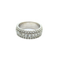 14k Gold Diamond Eternity Band 5.4ct
