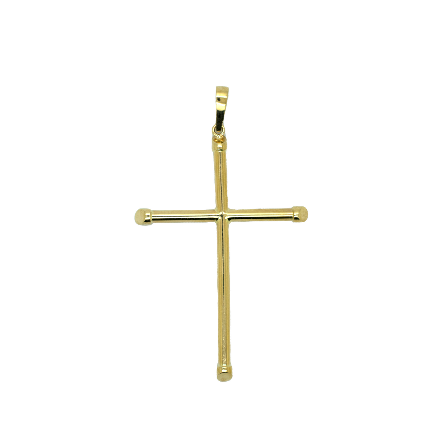 14k Gold Simple Cross Pendant