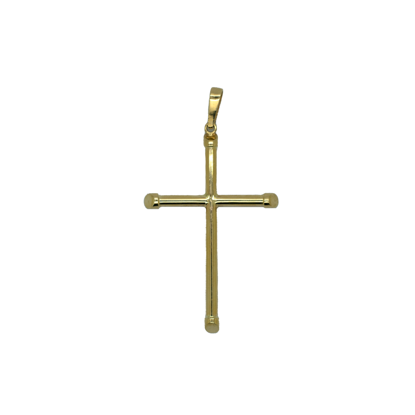 14k Gold Simple Cross Pendant