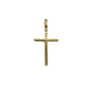 14k Gold Diamond Cross Pendant 1.3ct