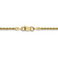14k Semi-Solid Gold Rope Chain 1.8mm-2mm