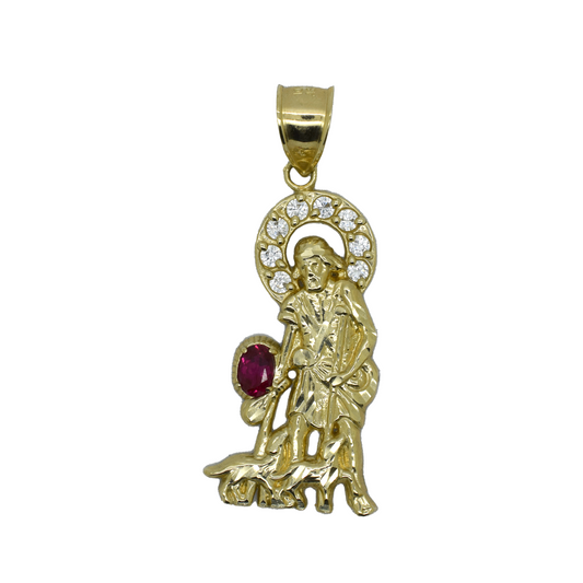 10k Gold CZ Lazarus 3.5g