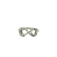 14k Gold Diamond Mom Ring 0.35ct