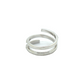 14k White Gold Diamond Wrap Ring 0.58ct