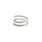 14k White Gold Diamond Wrap Ring 0.58ct