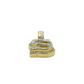 14k Gold 3D Initial "S" 2.3ct