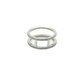 18k Gold Diamond Open Double Band Ring 0.72ct