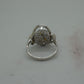 14k Gold Diamond Rainbow Flower Ring 0.13ct
