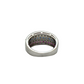 18k Gold Diamond Rainbow Ring 0.48ct