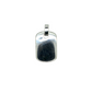 14k White Gold Diamond Dog Tag 4.23ct