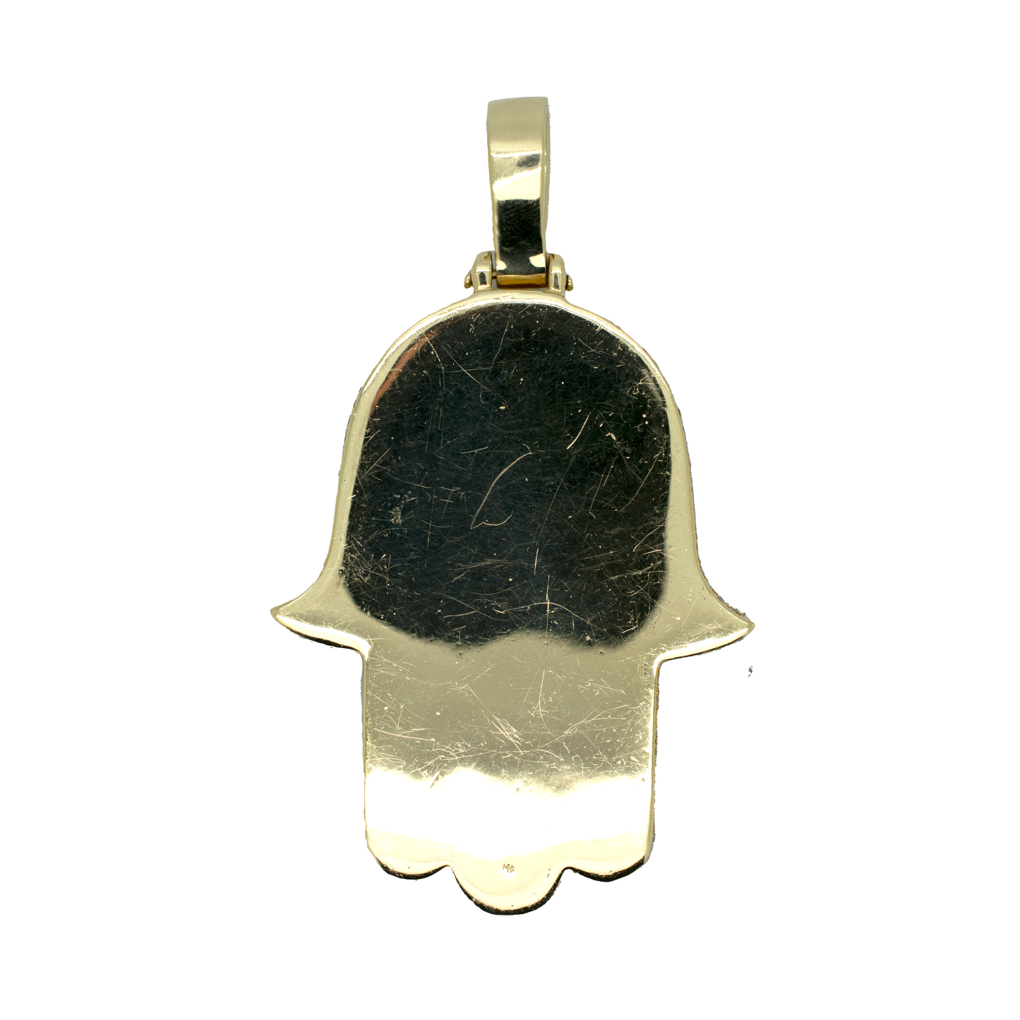 14k Gold Hamsa Hand 14.2ct
