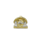 14k Gold CZ Jesus Head 9.1g