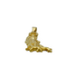 14k Gold CZ Lazarus 6g