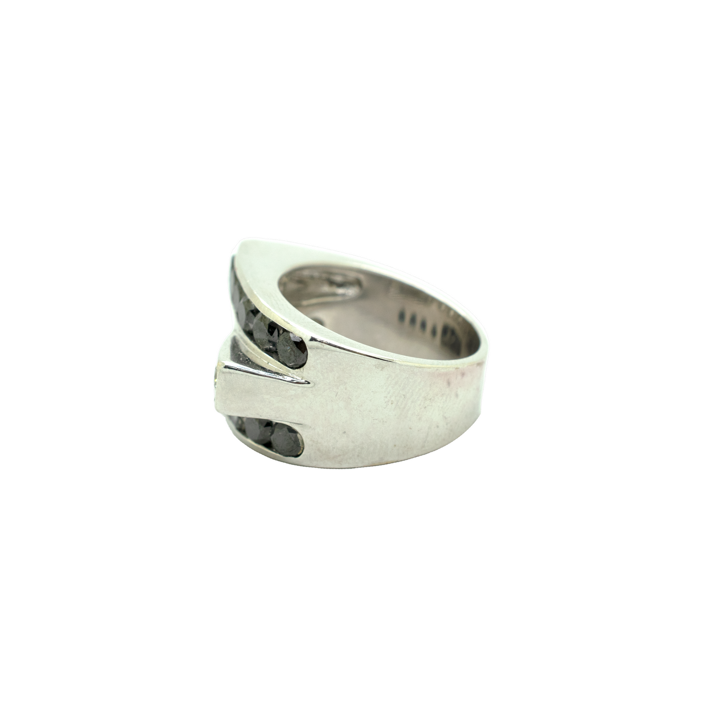 14k White Gold Diamond Ring 2.7ct