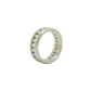 14k White Gold Diamond Band 3.3ct